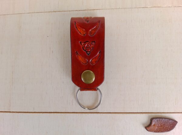 Skórzany brelok na klucze Skrzydła